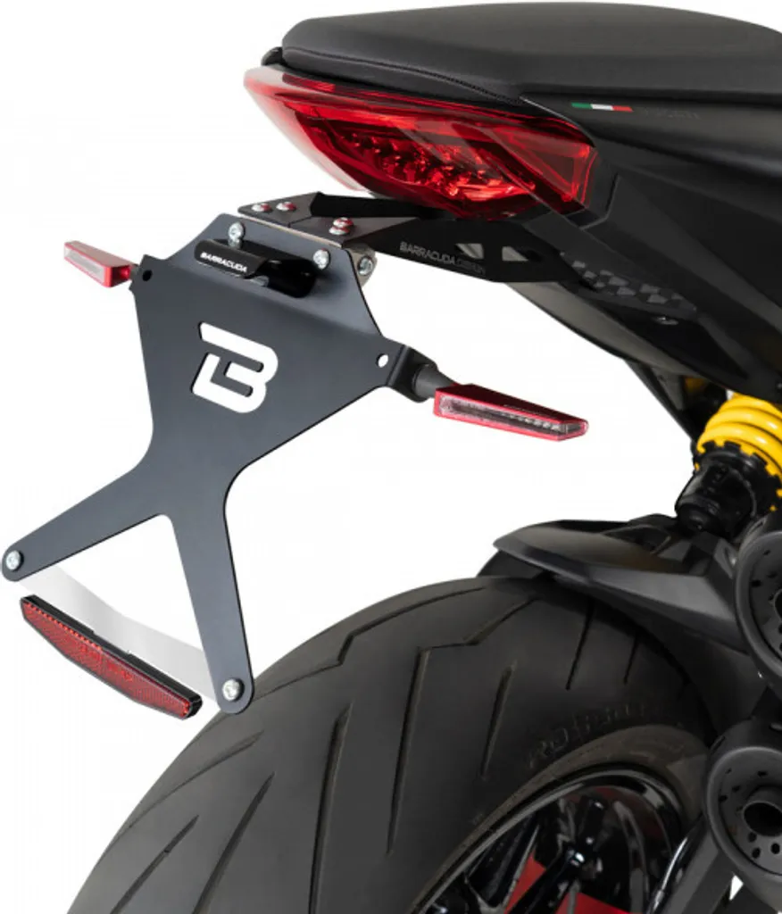 Support de plaque d'immatriculation court pour Ducati Monster 937