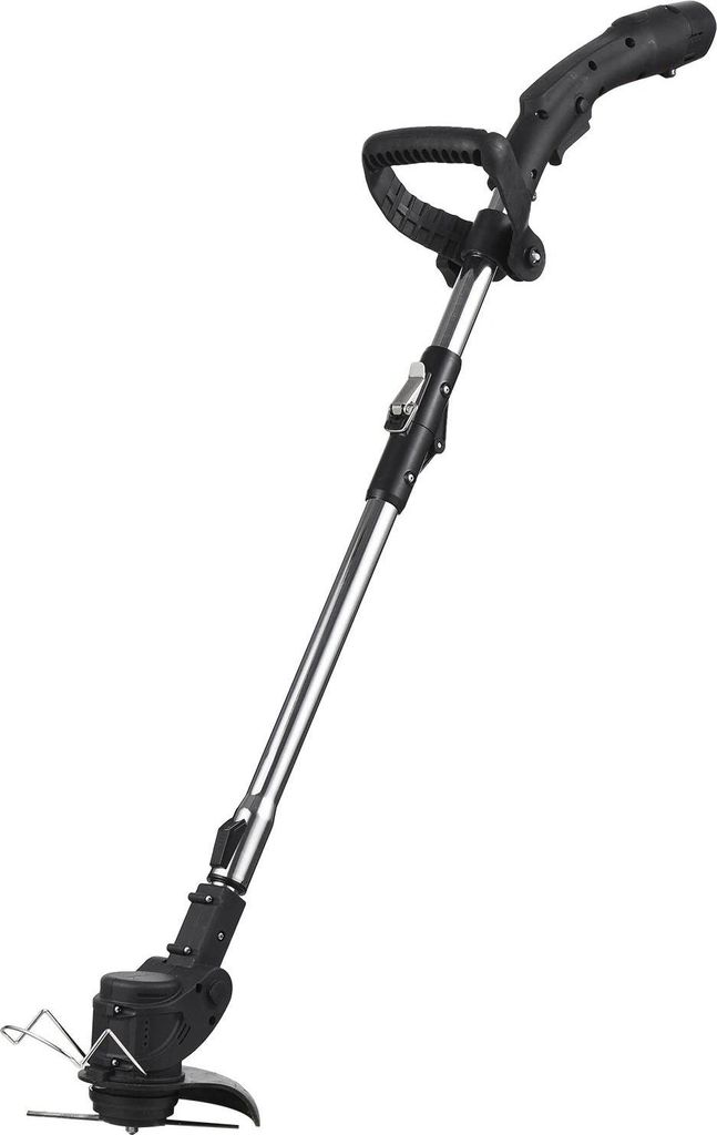 Rasentrimmer Unkrautschneider - Kabelloser 12 V Akku-Trimmer - EU-Version - Ohne Akku - Höhenverstellbar - Metallklinge - Schwarz