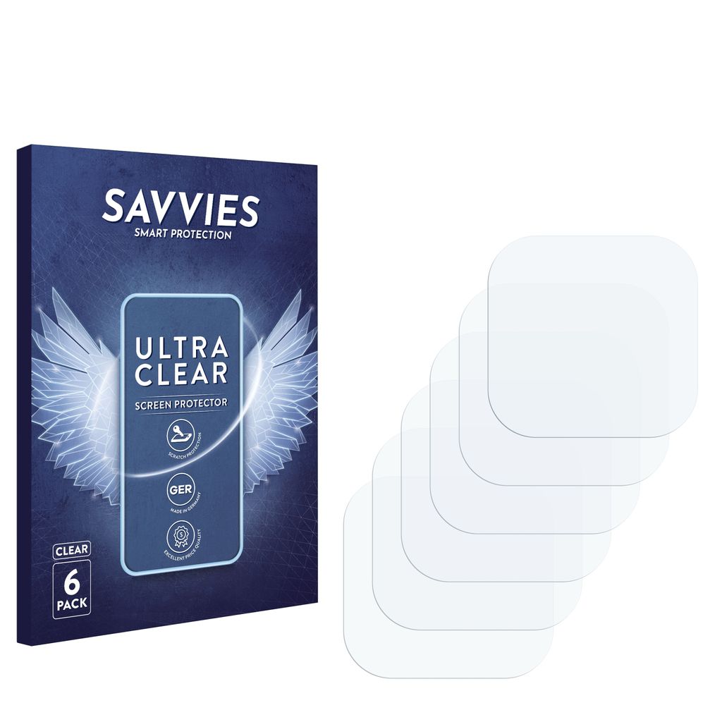 6x Für Huawei P40 lite (NUR Kameraschutz) Schutzfolie Savvies Displayschutz Display Schutz Folie Klar Transparent