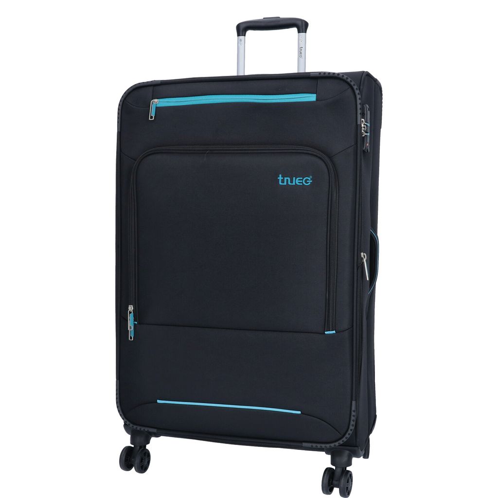 TheTrueC 4-Rad Trolley 79cm  Black-Blue Palma Black Produktbild 