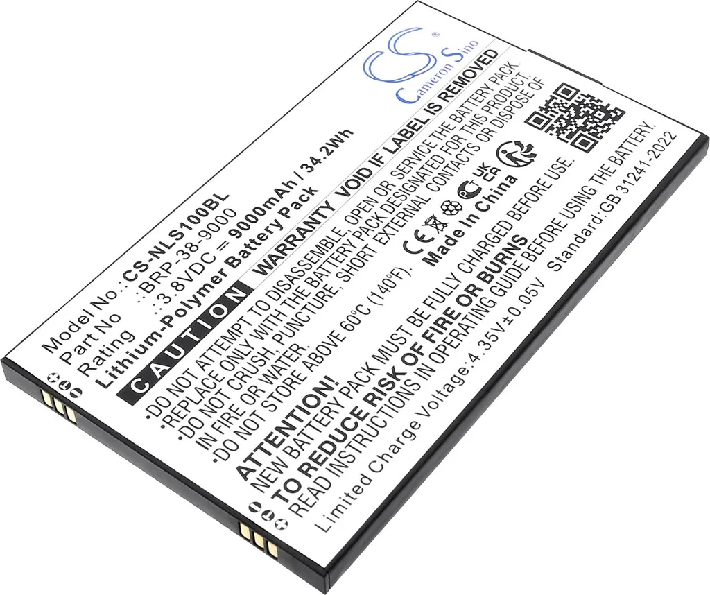 Batterie SD100 Orion II compatible Newland MD remplace BRP-38-9000