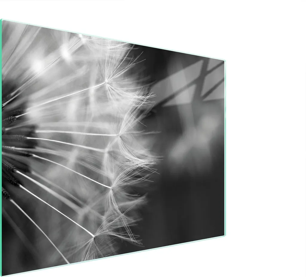 Tagliere in vetro 52x40 fiore