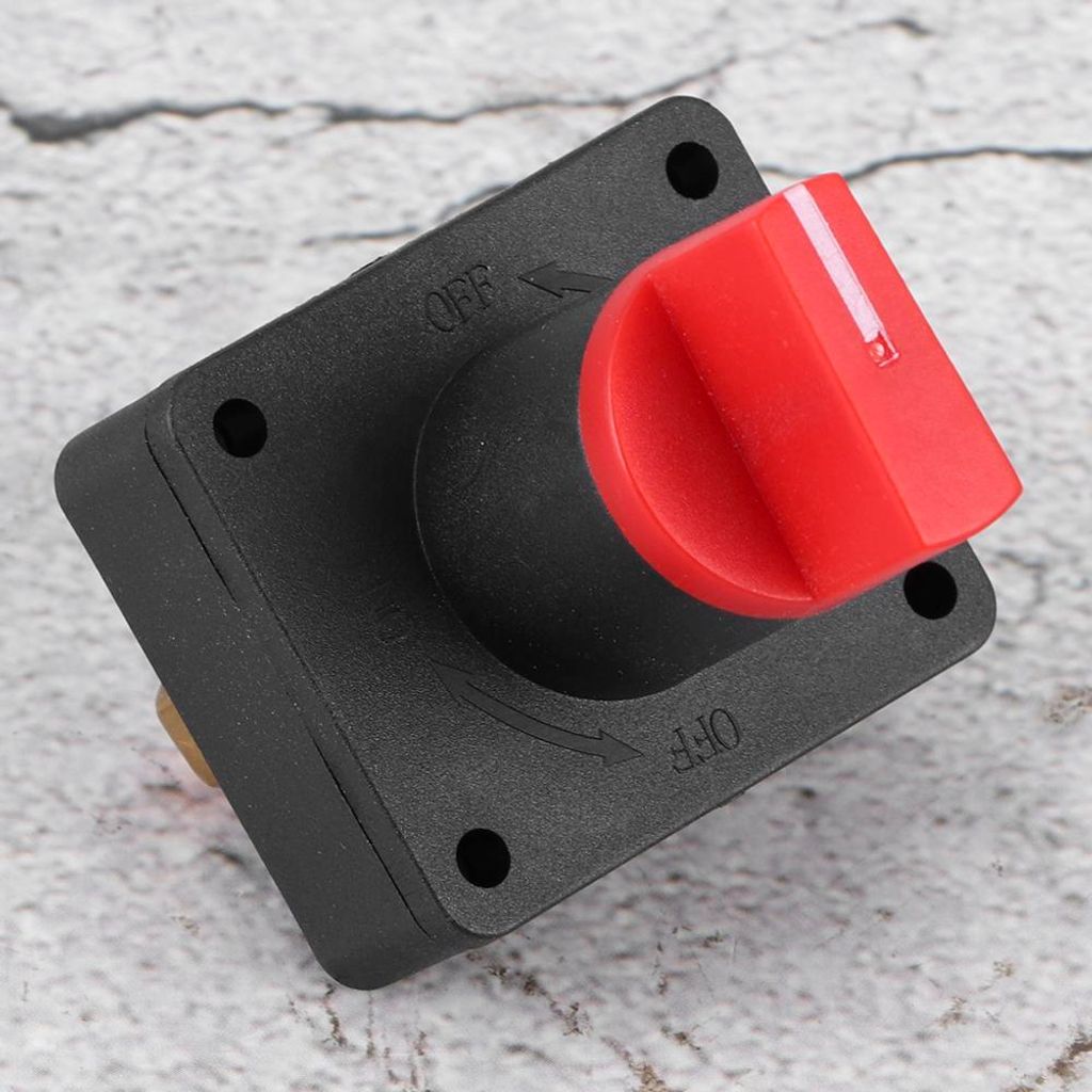 Universeller Auto-Ein/Aus-Batterietrennschalter für Motorrad, Boot, 300 A, 6 mm, 0,2 Zoll