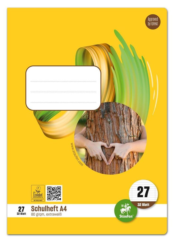 Staufen® style 040432027 Heft LIN27 - A4, 32 Blatt, 80 Productafbeelding 