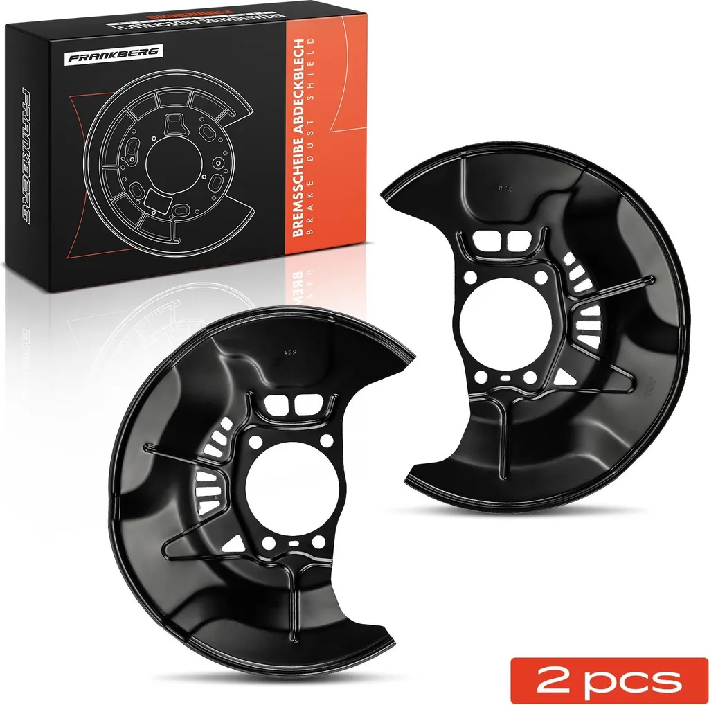 2x Tôle d'ancrage Frankberg pour disque de frein avant Toyota RAV 4 IV