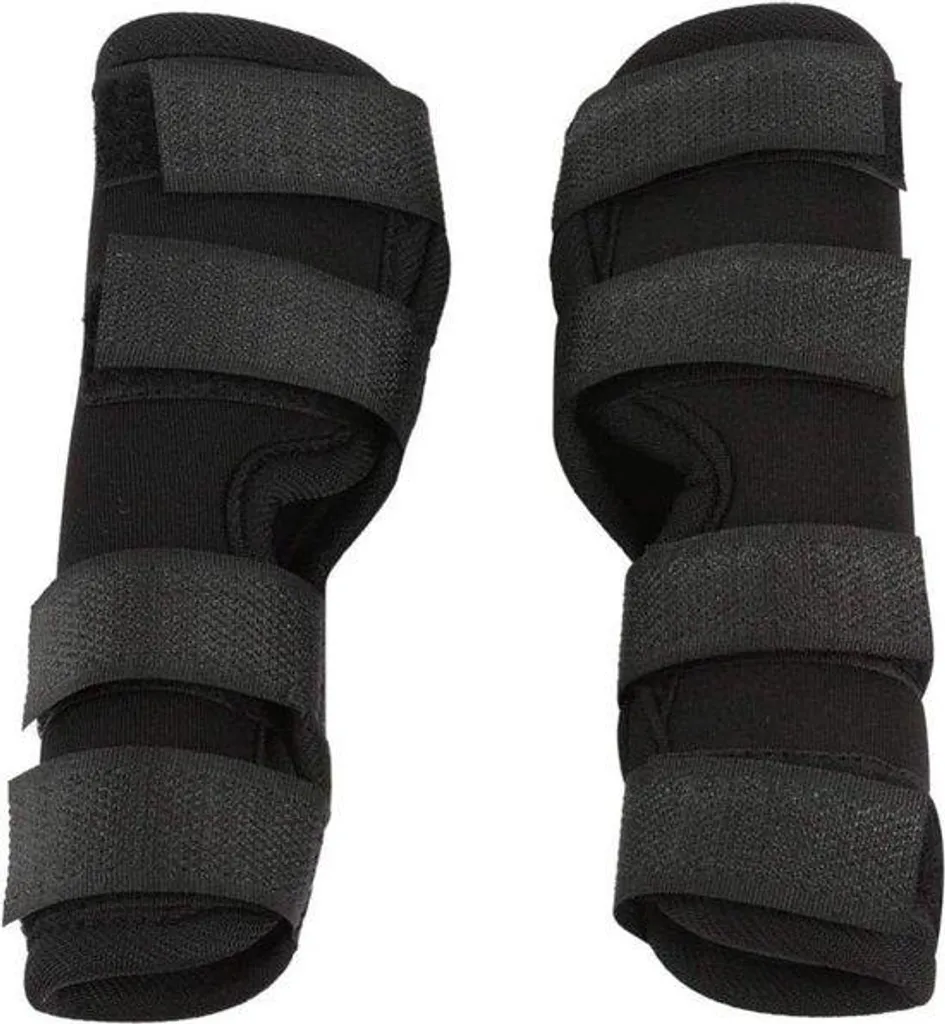 Bandage pour patte arrière de chien noir taille L maintien articulaire