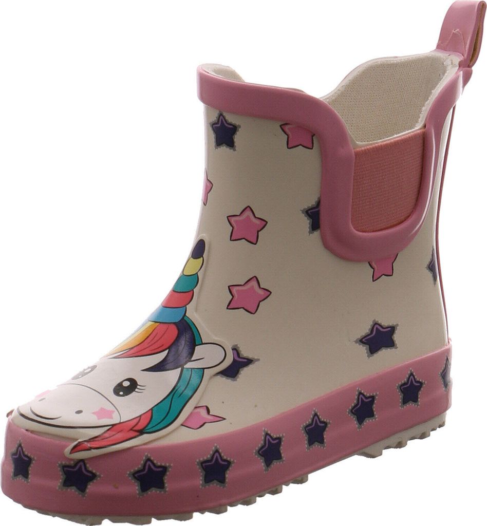 Beck Mädchen Gummistiefel Little Unicorn Rosa
