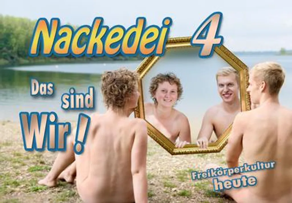Livre de photos naturistes Nackedei 4 album grand format FKK