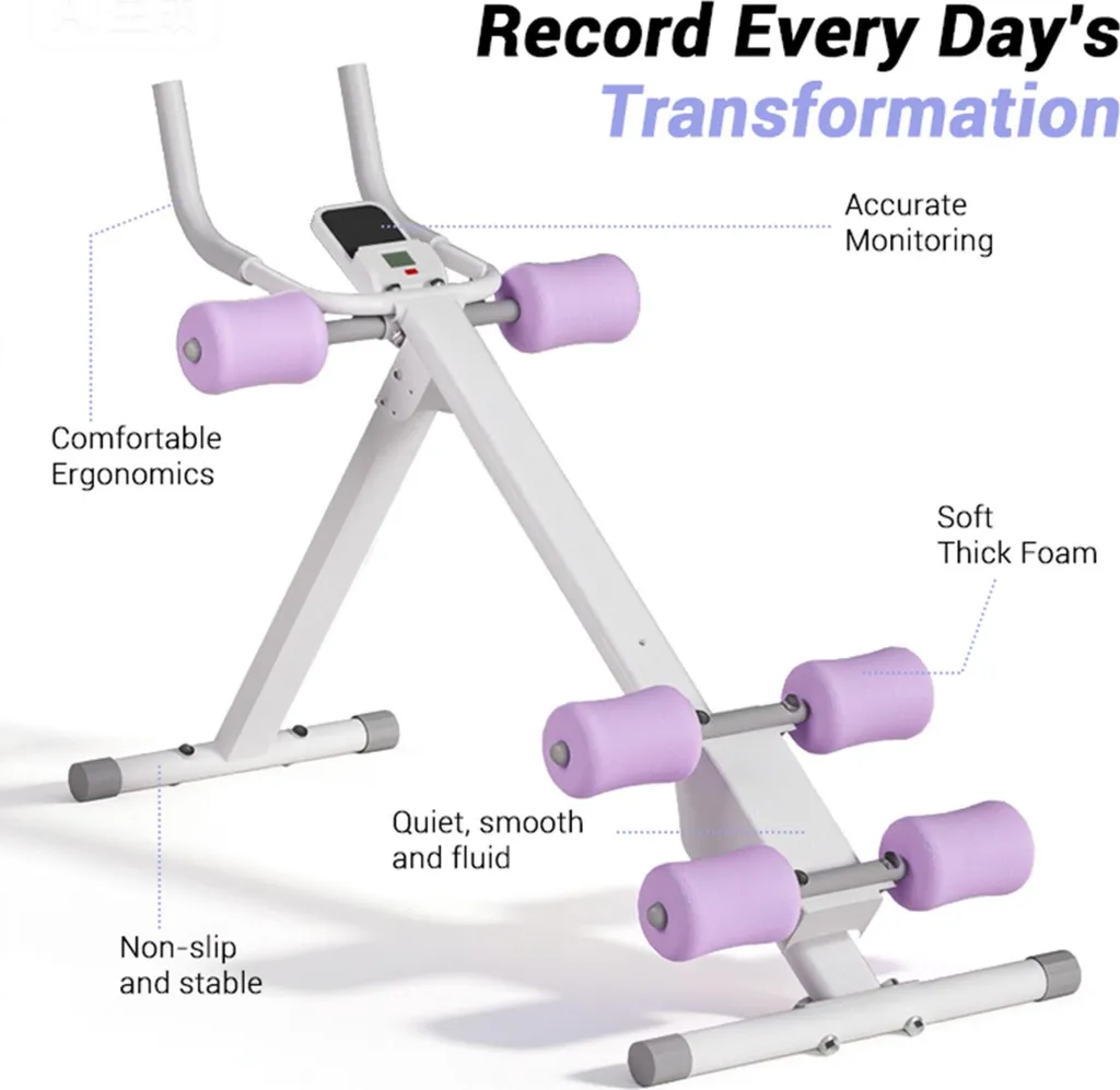 Banc de musculation abdominale Core Trainer multifonctionnel pliable - 2