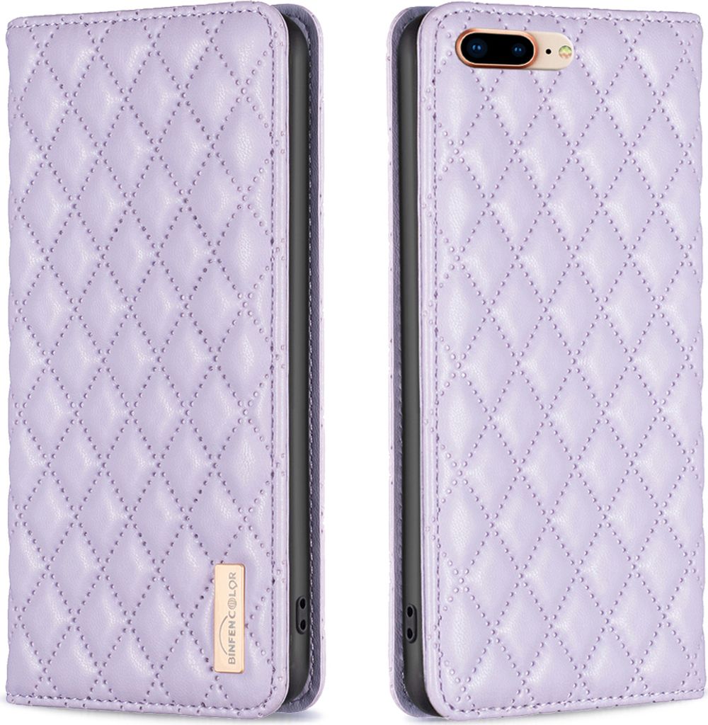 iPhone 8 Plus Hülle, Elegant Bookstyle Flip Leder Produktbild 