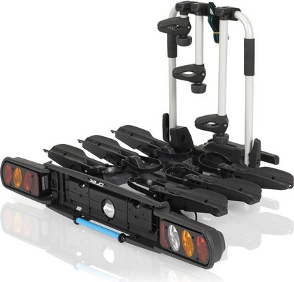 XLC Porte-vélos arrière pour attelage pliable, pliable, Image du produit 