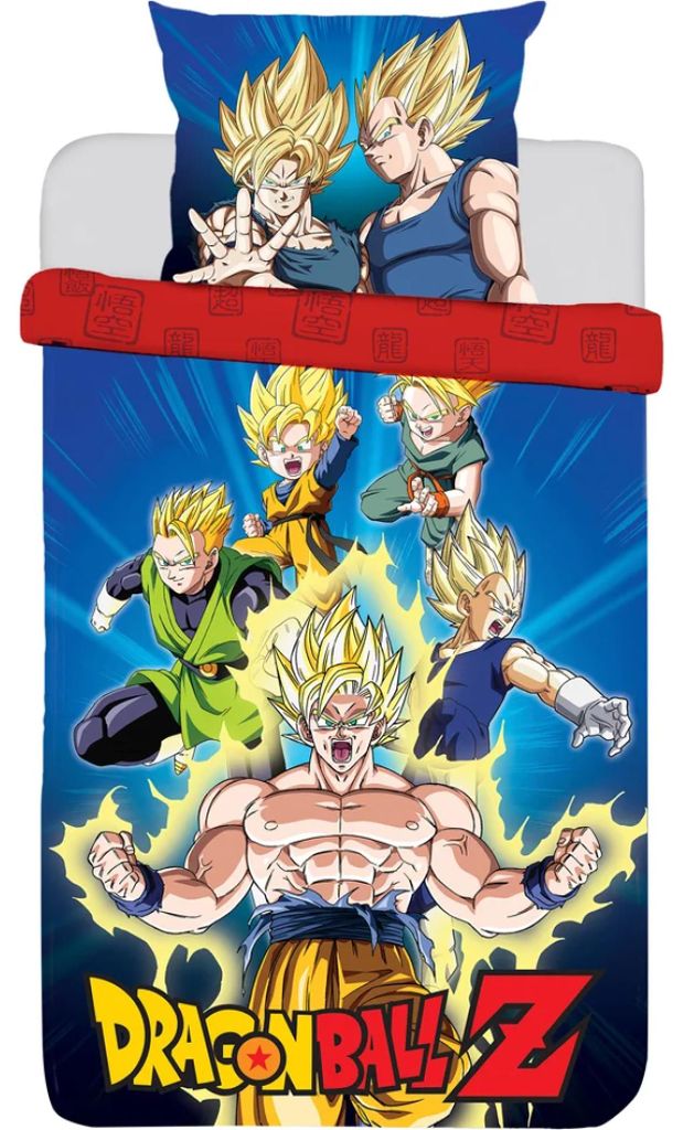 Ropa de cama para niños con temática de Dragon Ball Z Imagen del producto 