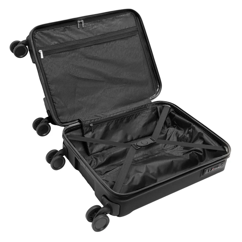 Trolley EPIC Airwave Neo Nero: Design Svedese e Ruote DualTRAK 360° - 5