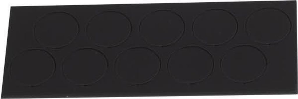 Magnetische Symbole Kreis 20mm VE=10 Stück schwarz