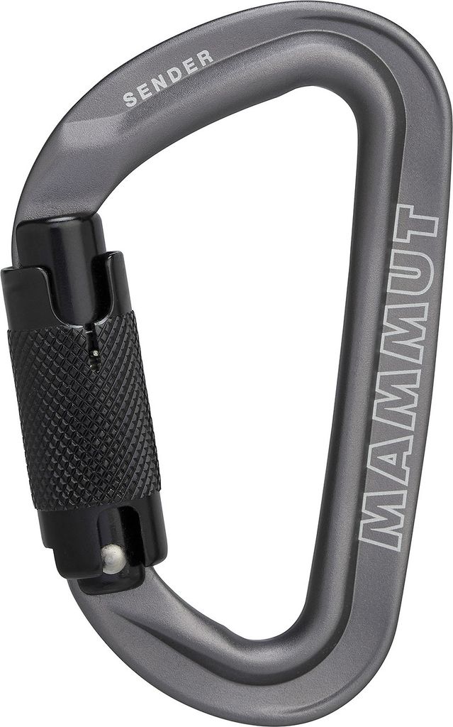Mammut Sender Twistlock Carabiner grey Twist-Lock