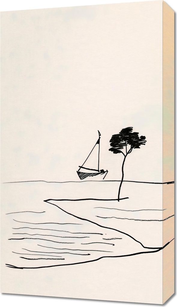 Bild 40x70cm Küstenruhe