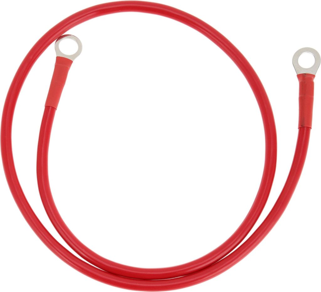1 Stk. 8 AWG Universal Batterie-Inverter-Kabel für Auto, Fahrzeug, Boot, Wohnmobil, Solarbatteriekabel verzinntes Kupfer Rot 75cm 3/8" Öse 5/16" ...