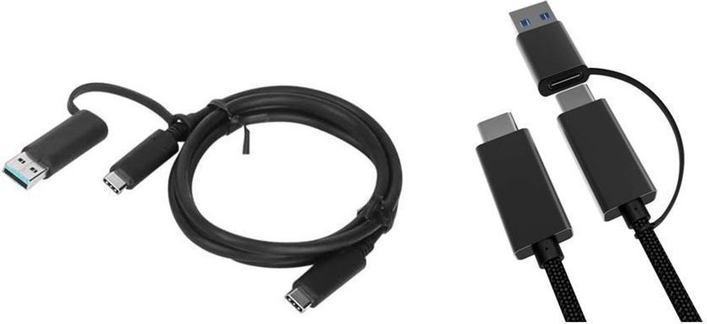 Microconnect USB3.1CCA1, 1 m, USB C, USB C, USB 3.2 Gen 1 (3.1 Gen 1), 10 Gbit/s, Schwarz
