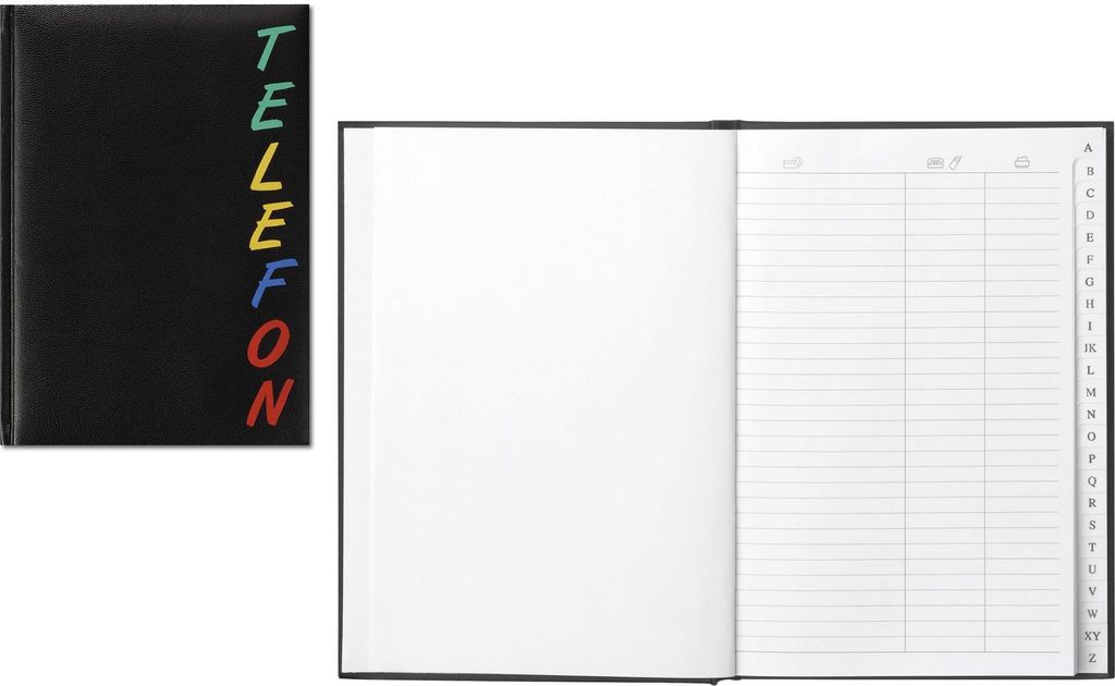Herlitz 22376, Schwarz, A5 Produktbild 