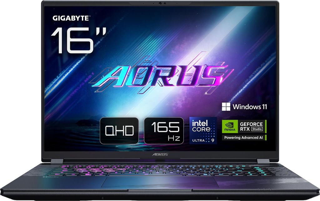 AORUS ELITE 16 BWHC3DEC65SP, ordinateur portable de jeu Image du produit 