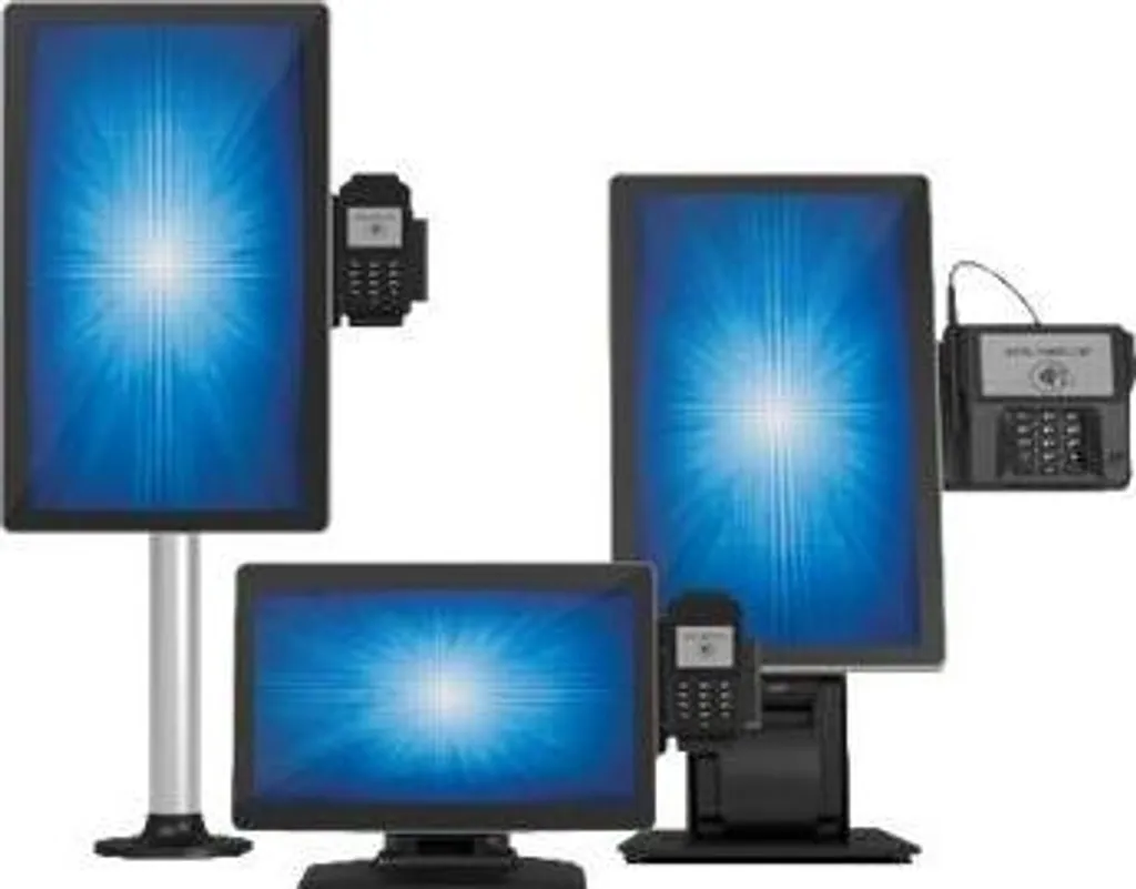 Support Elo inclinable et rotatif en métal pour terminal de carte bancaire