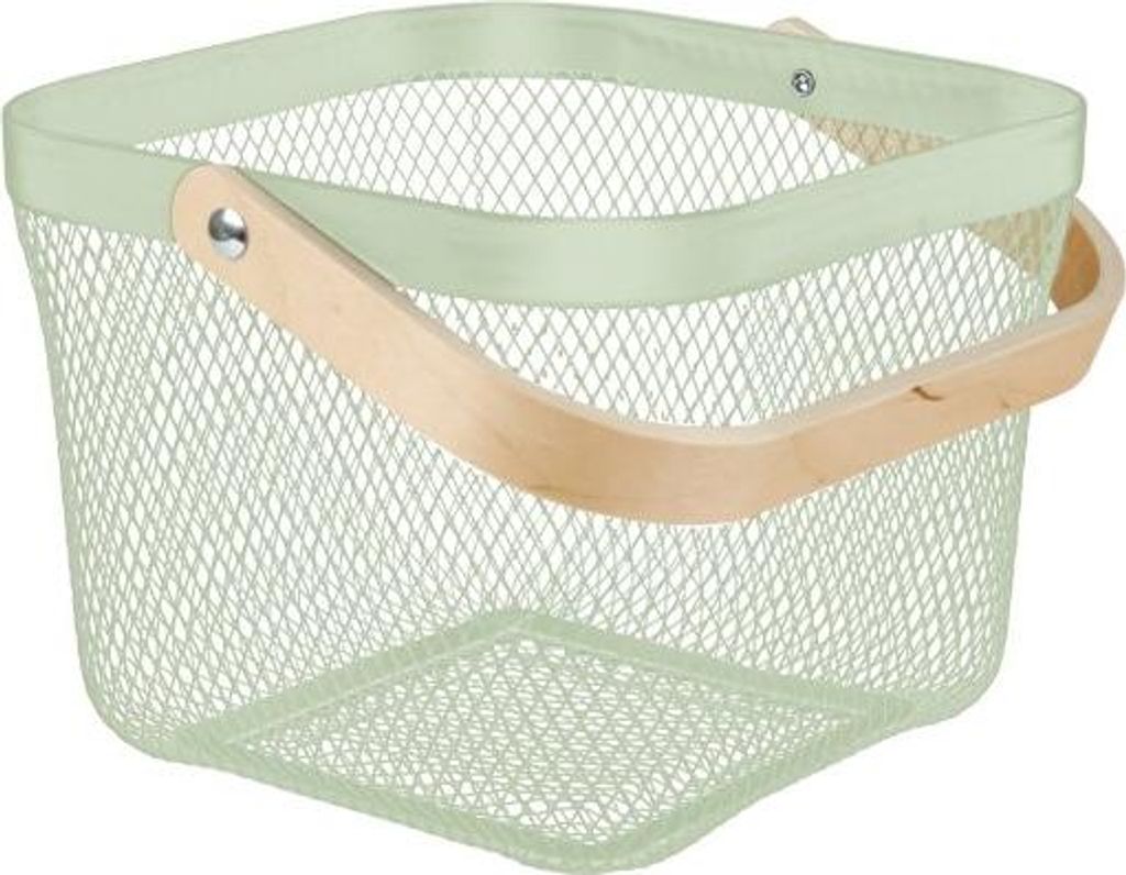Aufbewahrungskorb Mesh, klein, mint
