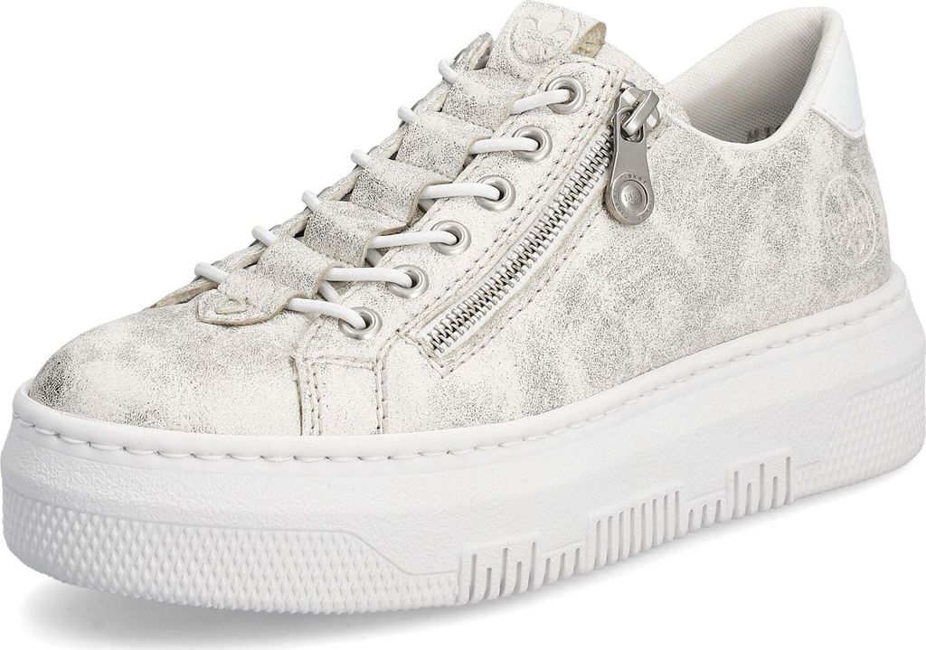 Rieker M1953-60 - Rieker Sneaker Weiss Rieker Farbe: weiss, Größe: 43,