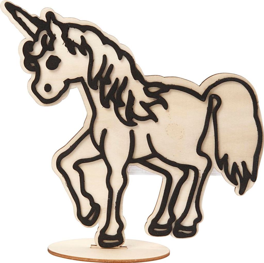 Creativ Company Dekofigur, Einhorn, H: 19 cm, 1 Stück