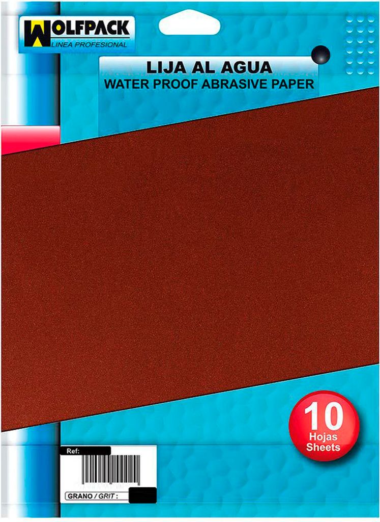 Nass-Schleifpapier Maurer, Körnung 150 (Set mit 10 Bögen)