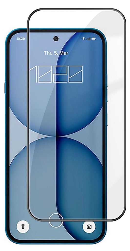 Full Cover Schutzglas für Nothing Phone 4a Displayschutz 9H 3D Hartglas