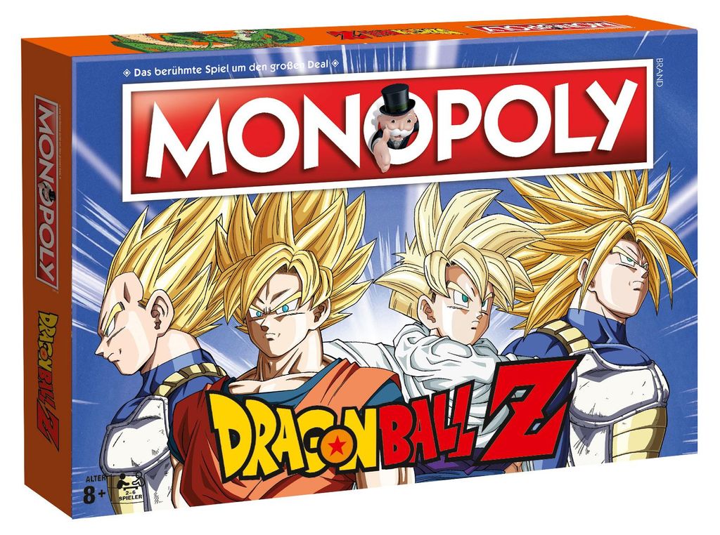 Monopoly - Dragon Ball Z (deutsch/französisch) Brettspiel Produktbild 