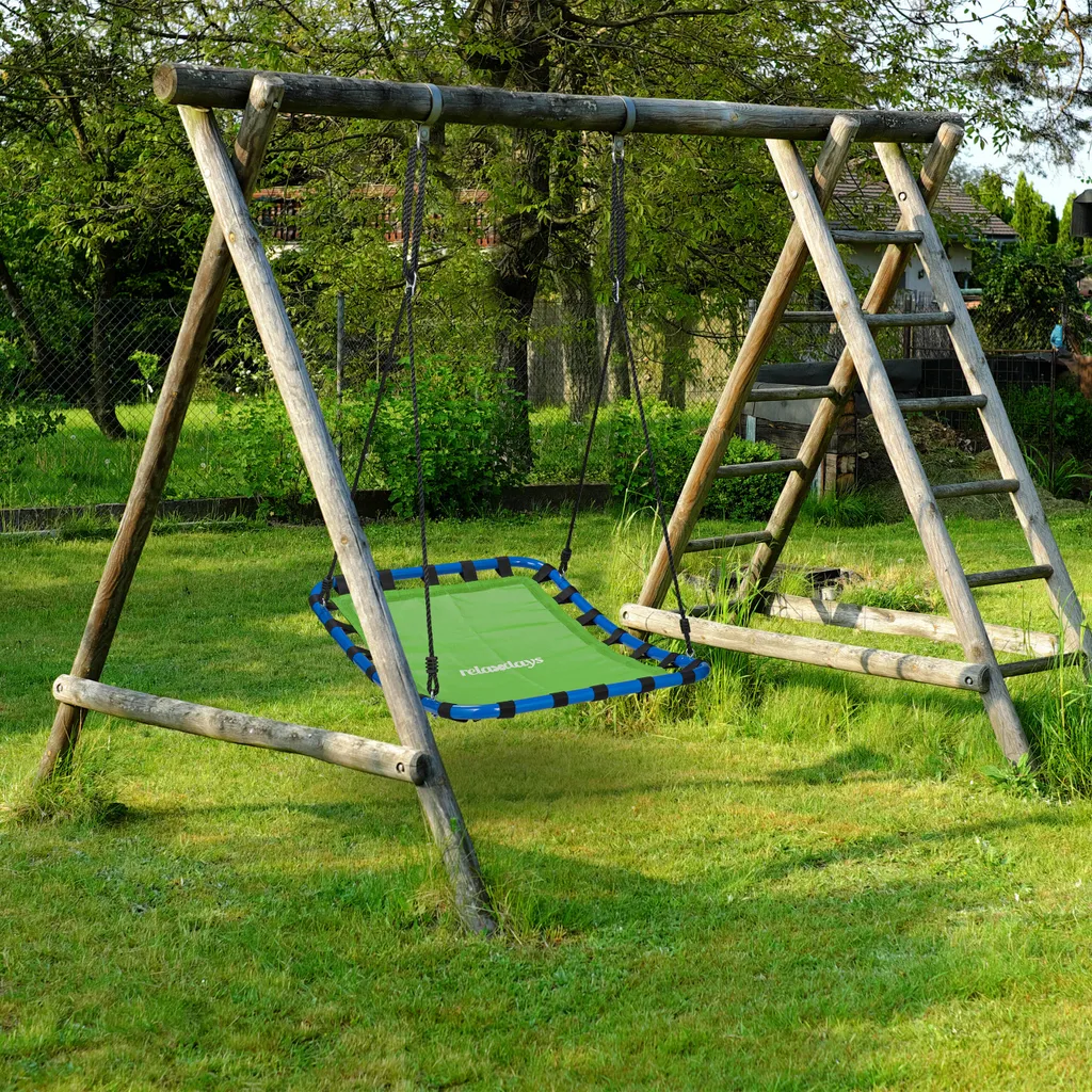 Balançoire nid d'oiseau robuste : le jeu extérieur sûr et durable - 5