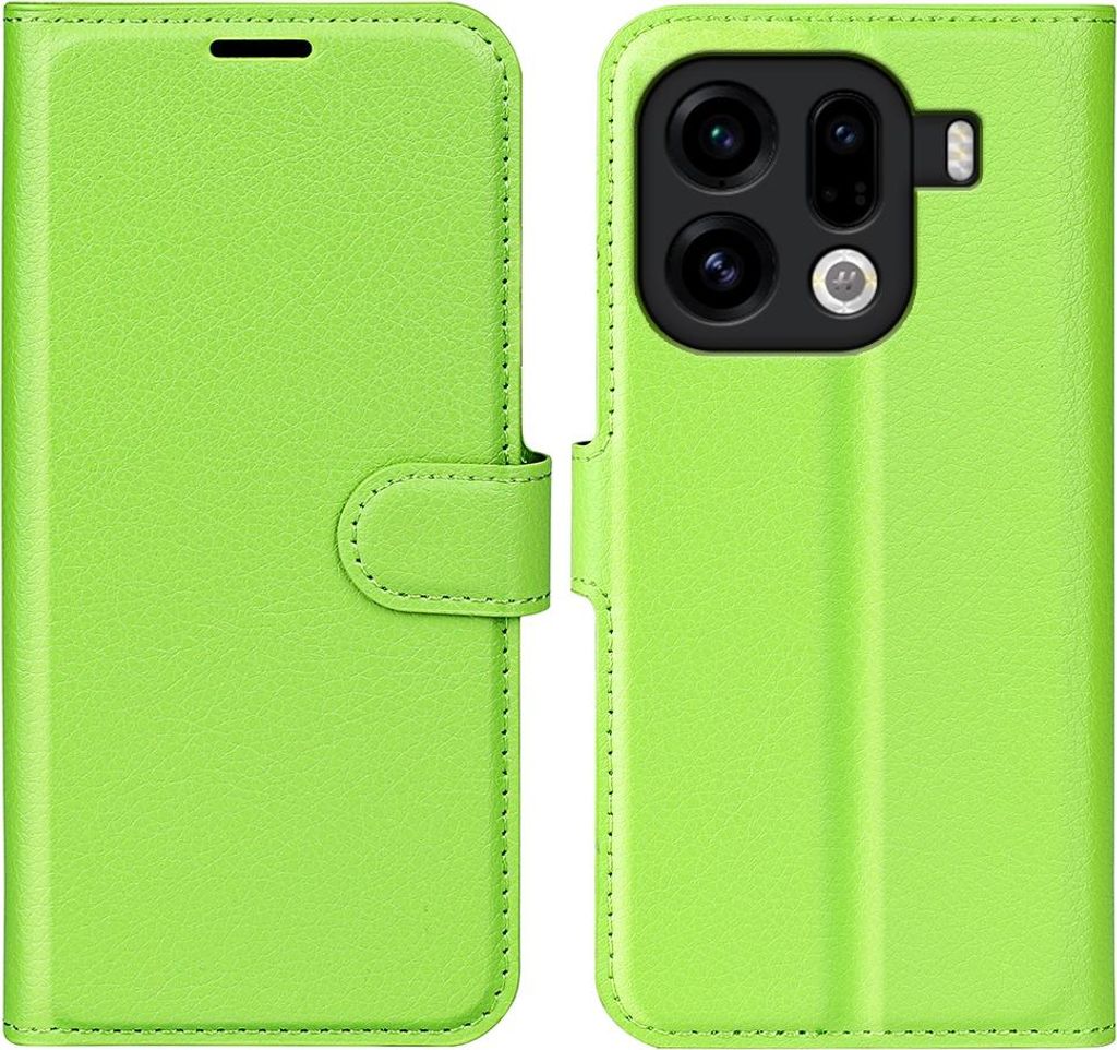 OPPO Find X9 Pro Hülle - Coverup Klapphülle - Grün