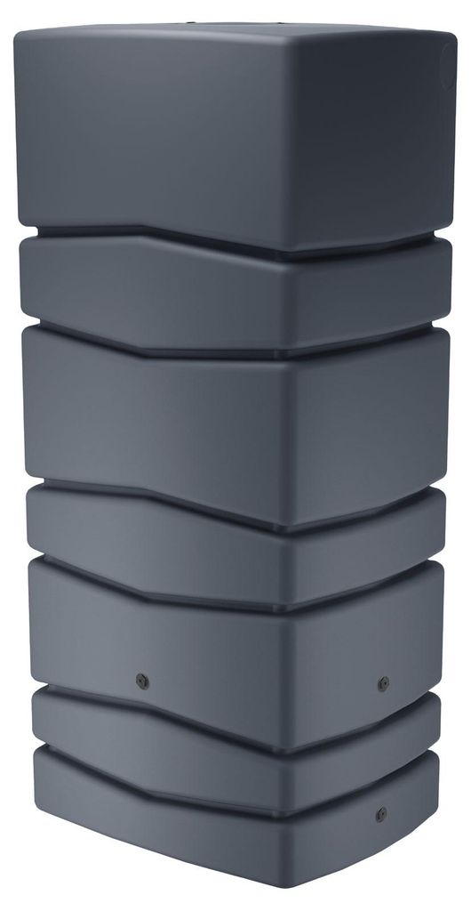 Regentonne eckig NEPTUN 650 Liter anthrazit inkl. Hahn Produktbild 