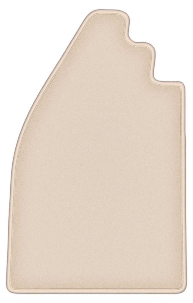 DURBAN Beige Velours-Fahrerfußmatte für Volkswagen Garbus Produktbild 