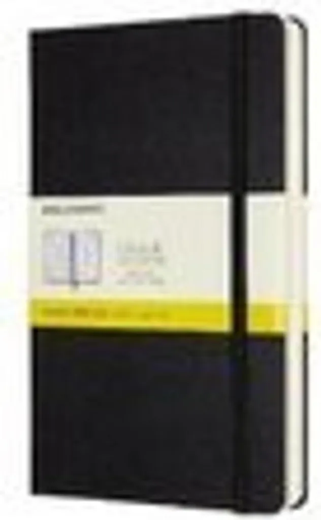 Bloc-notes Moleskine 13x21 Noir pour Prise de Notes et Journal de Bord