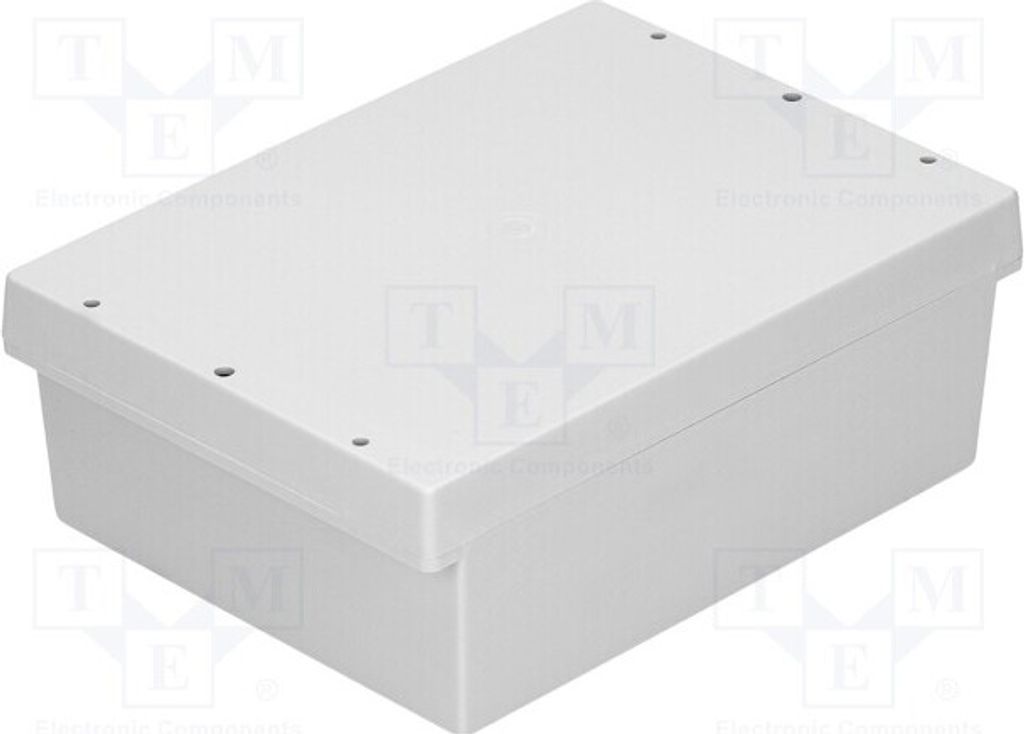 1x Gehäuse: universell X: 144mm Y: 198mm mit Z: 73mm grau Z46AJ Universal-Geh