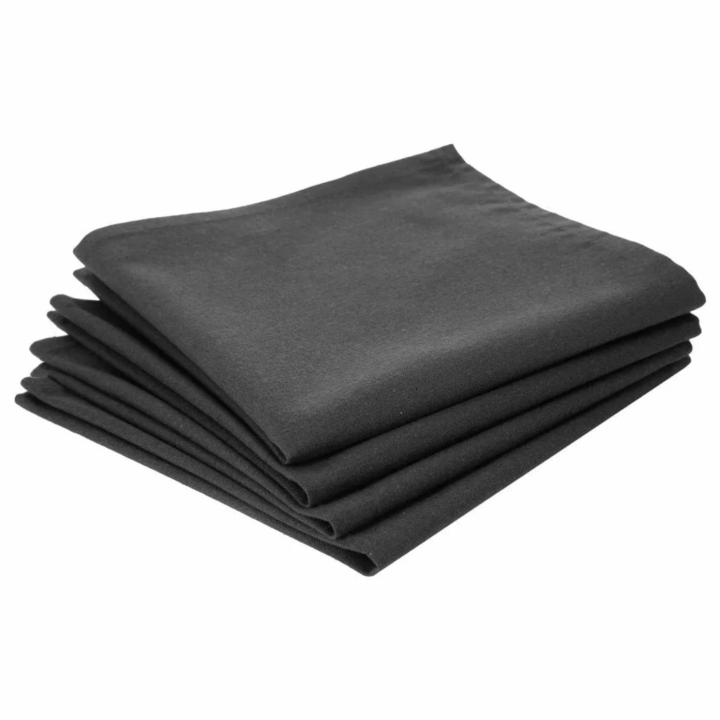 Serviette de table textile en fibre naturelle de coton pour réception