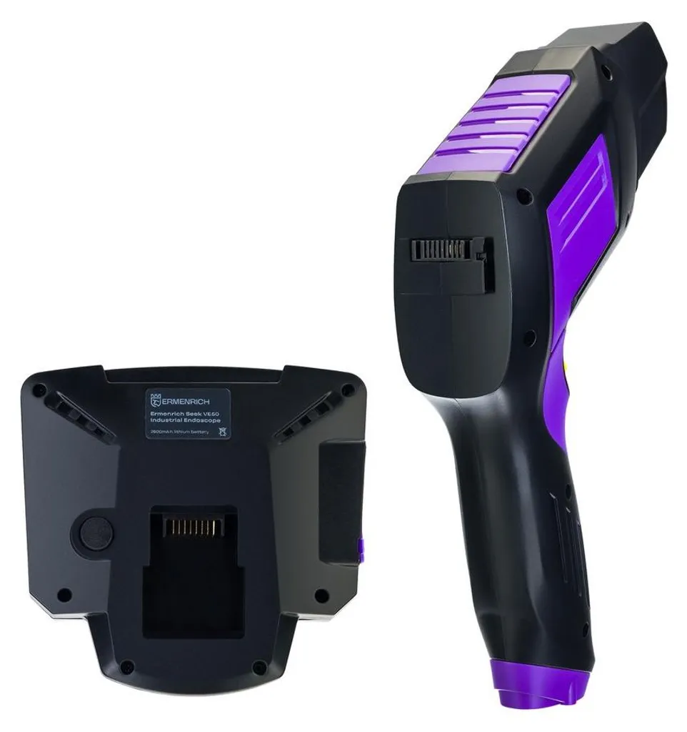 Endoscope industriel Ermenrich 83838 avec écran et éclairage LED