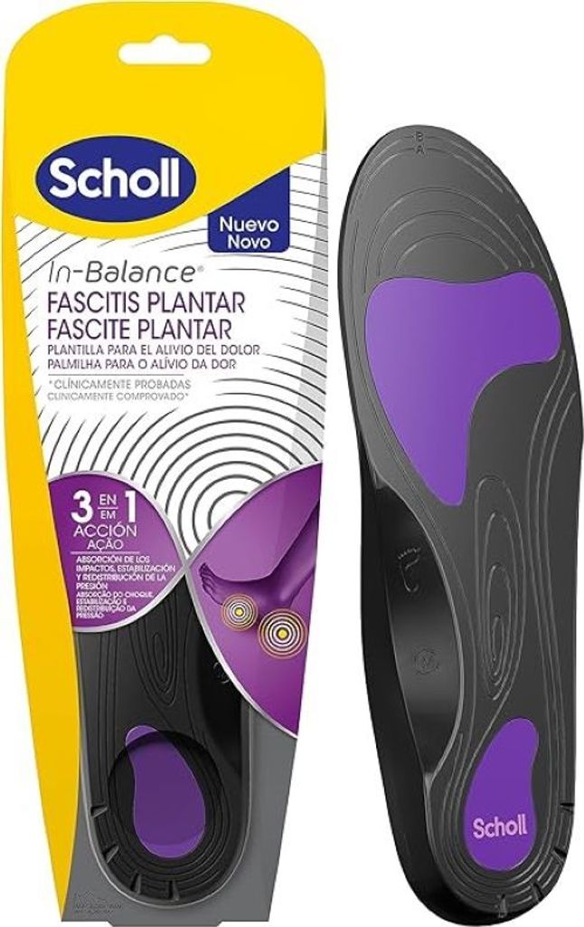 Vložky Dr. Scholl In-Balance proti plantární fasciitidě, Obrázek produktu 