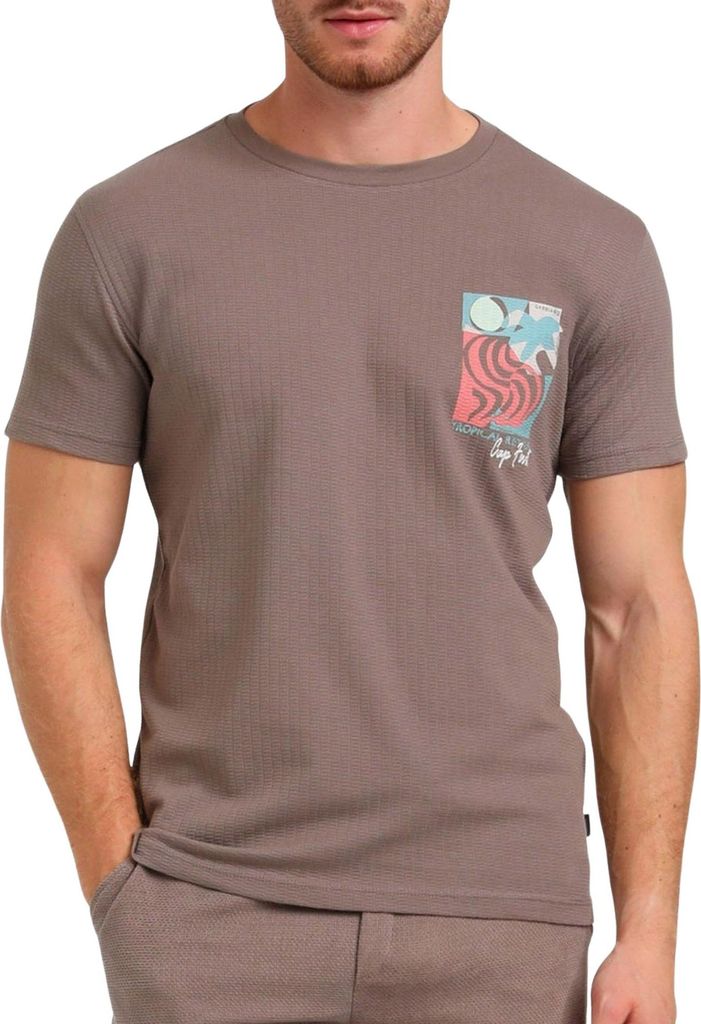 Gabbiano Jacquard Shirt Herren