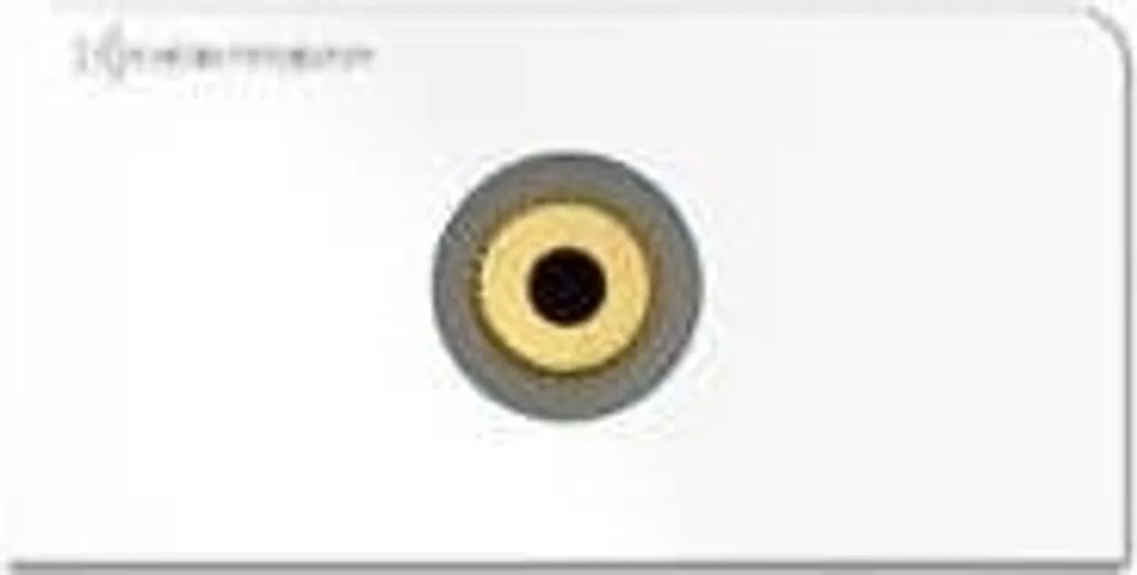 Module Prise Audio Jack 3,5mm Kindermann Blanc pour installation - 2