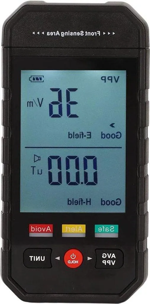 Détecteur électromagnétique portable avec écran LCD haute précision