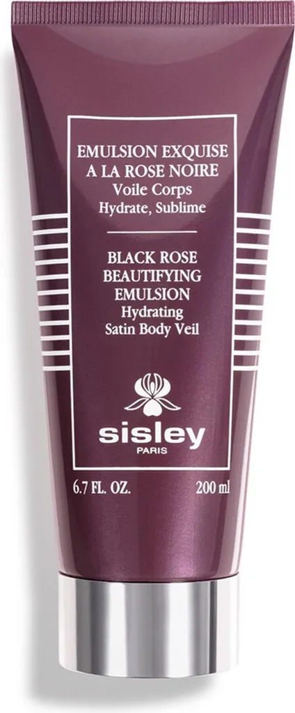 Émulsion Embellissante à la Rose Noire Sisley 200 ml : Éclat Instantané