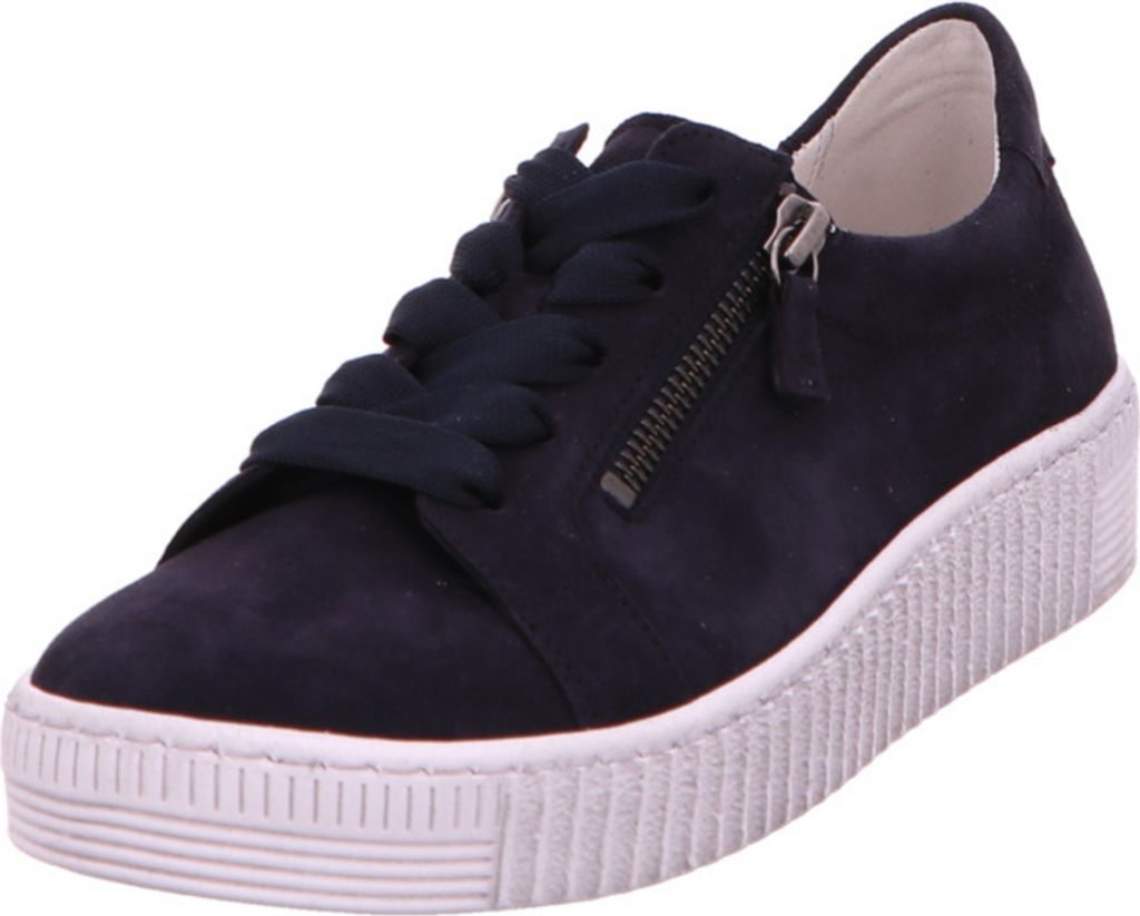 Gabor 43.334 Damenschuhe - Halbschuhe - Sneaker blau Freizeit NEU