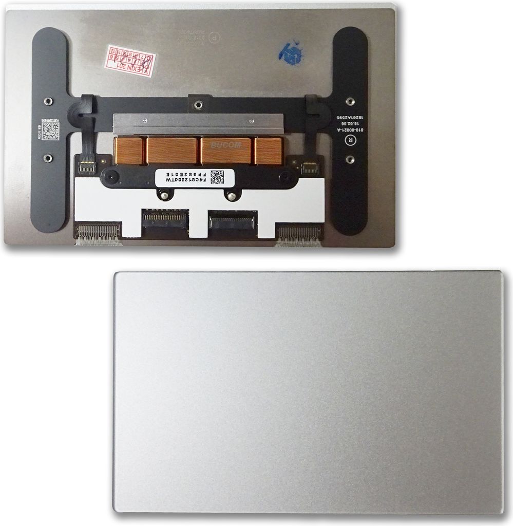 Trackpad Maus Touchpad für Apple Macbook Pro 12" Force A1534 2016 2017 Silber