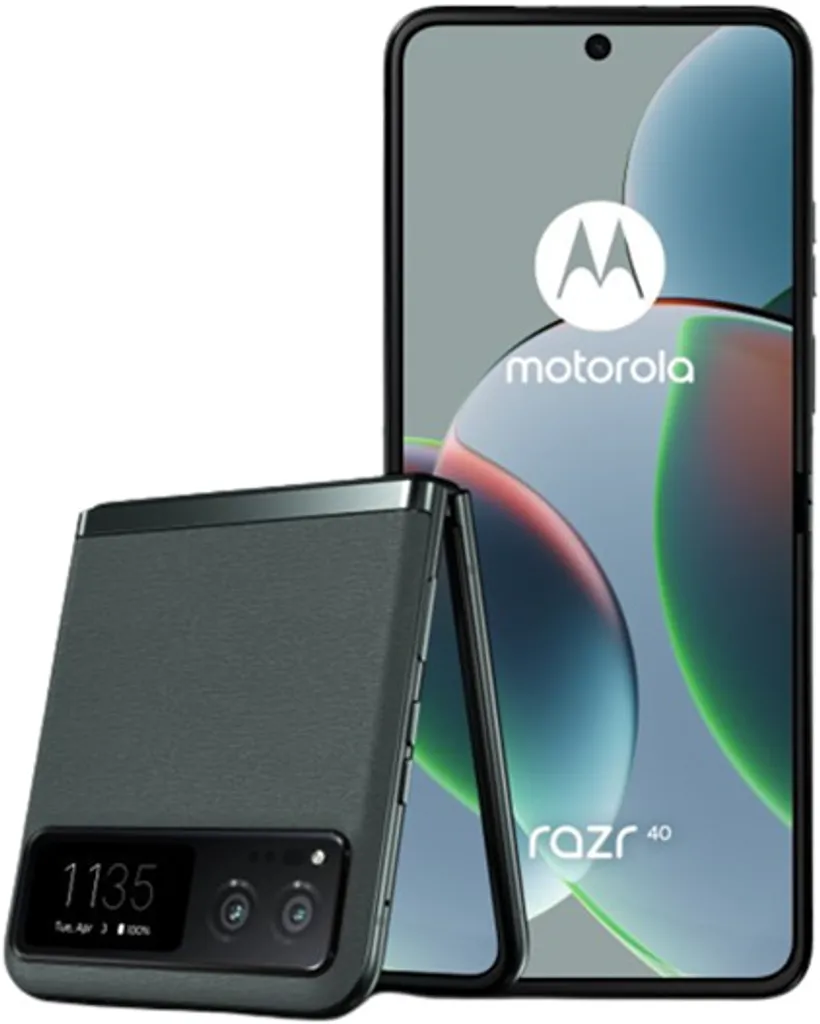 Motorola Razr 40 8/256Go Vert Sauge Téléphone Pliable Design Compact