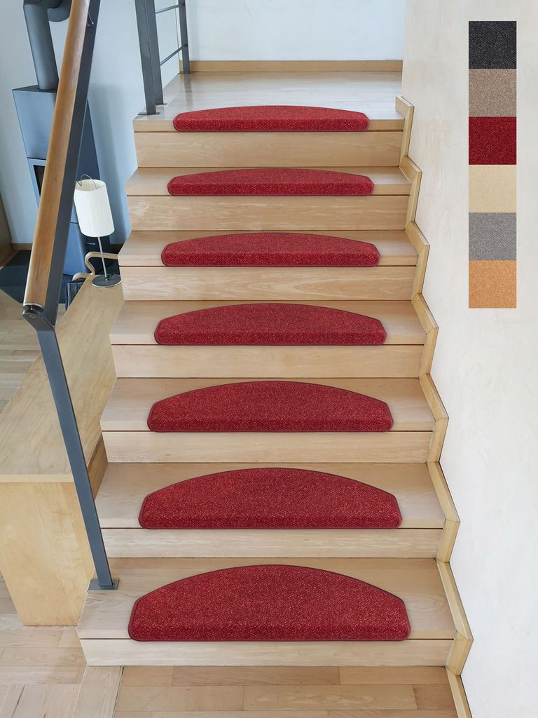 Metzker Stufenmatte Toscana Halbrund Bordeaux 1 Stück