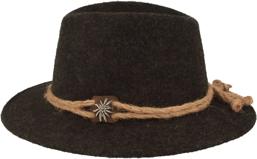 Hut-Breiter Cappello Tirolese Tesa Larga per Trekking e Tradizione - 2