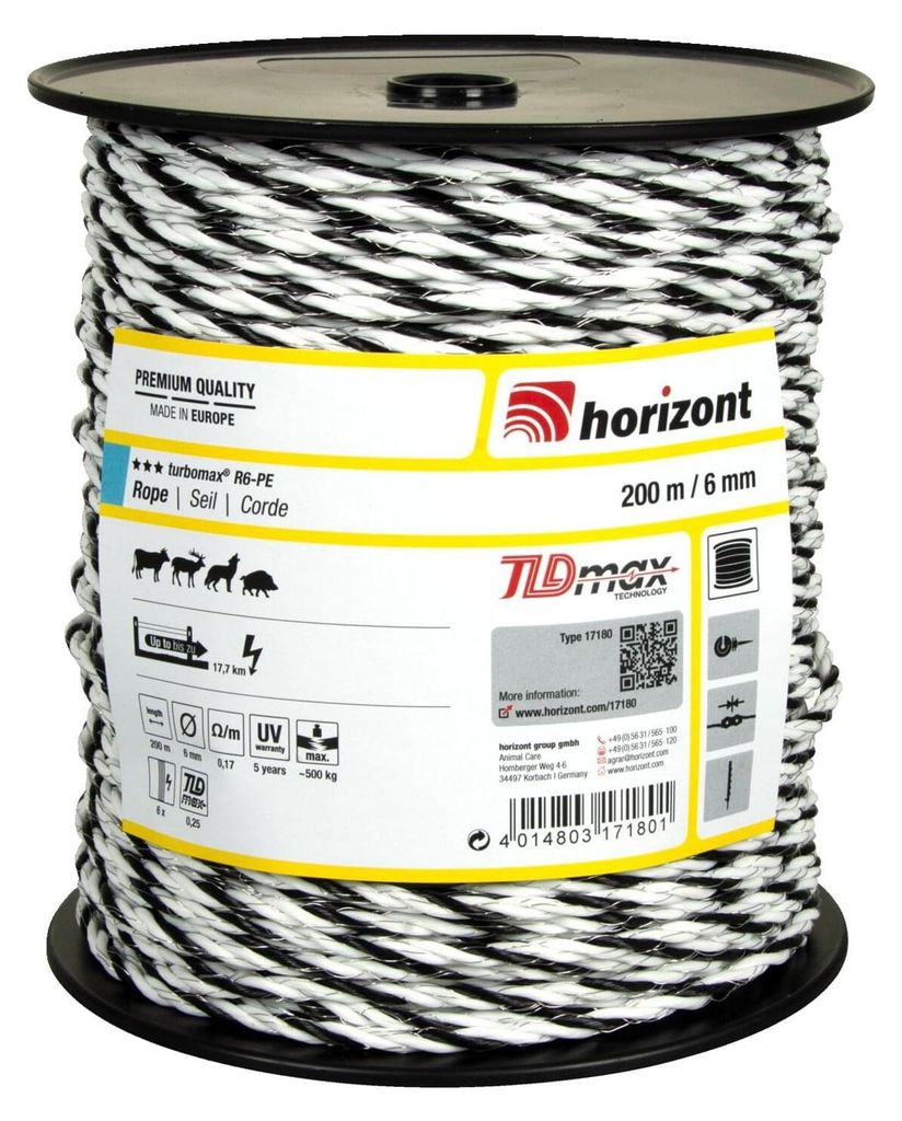 horizont TURBOMAX Seil | Elektroseil, Weidezaunseil | Produktbild 